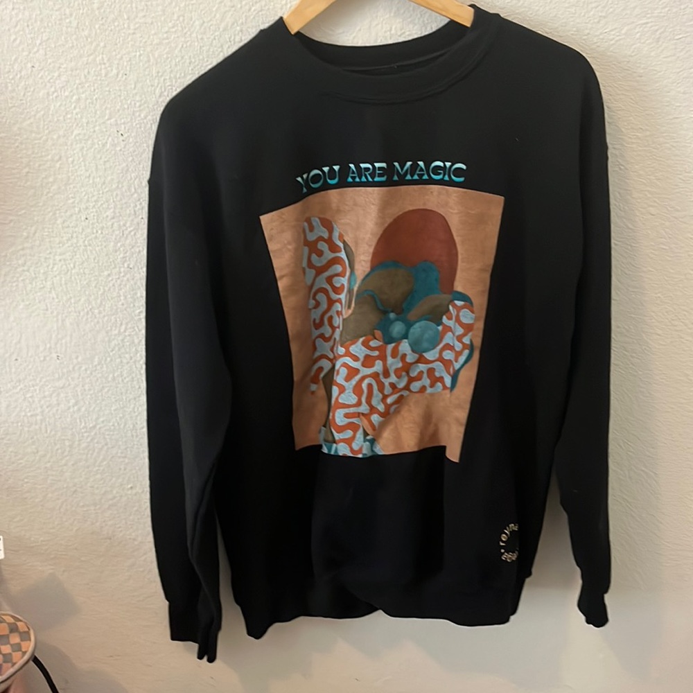 graphic long sleeve hoodie from pacsun